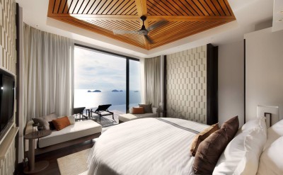 Oceanview Two Bedroom Pool Villa - Master Bedroom