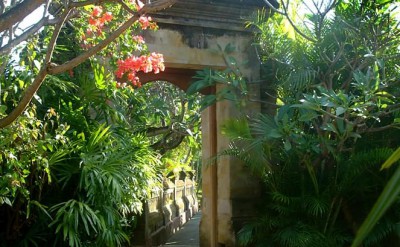 entrance@tropical garden