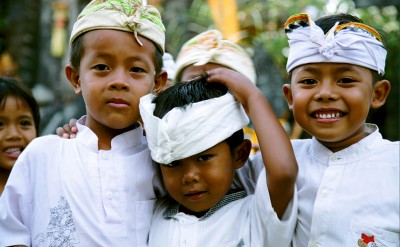 Children in Balinese Attire 1
