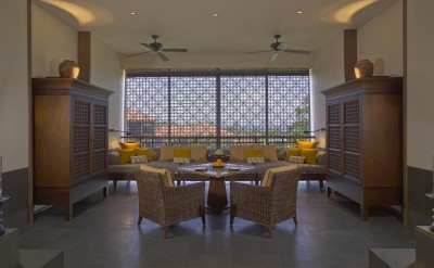 Semi Open Air Living Room