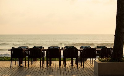 Alila Seminyak - Restaurant Outdoor Group setup 02